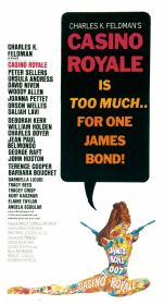 Casino Royale 1967 James Bond 007 Movie Poster